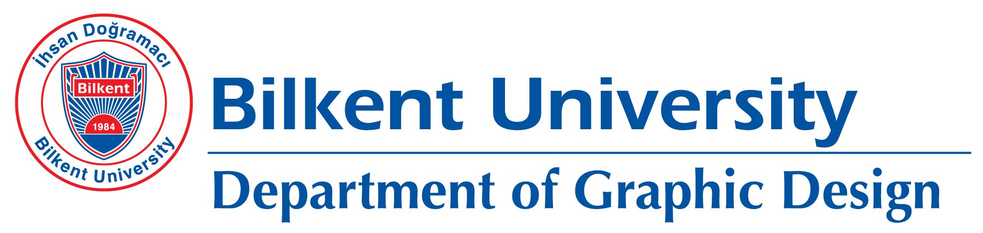 Bilkent University Graphic Design Department Logo
